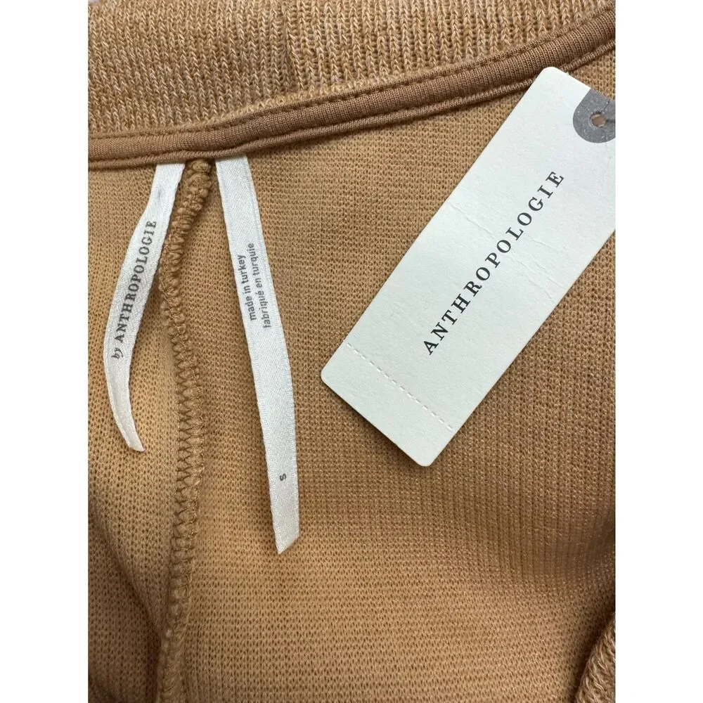 NEW Anthropologie Wrap Sweater Long Sleeve Tan Women’s Small
